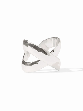 Julie Vos Julie Vos Silver Catalina X Ring