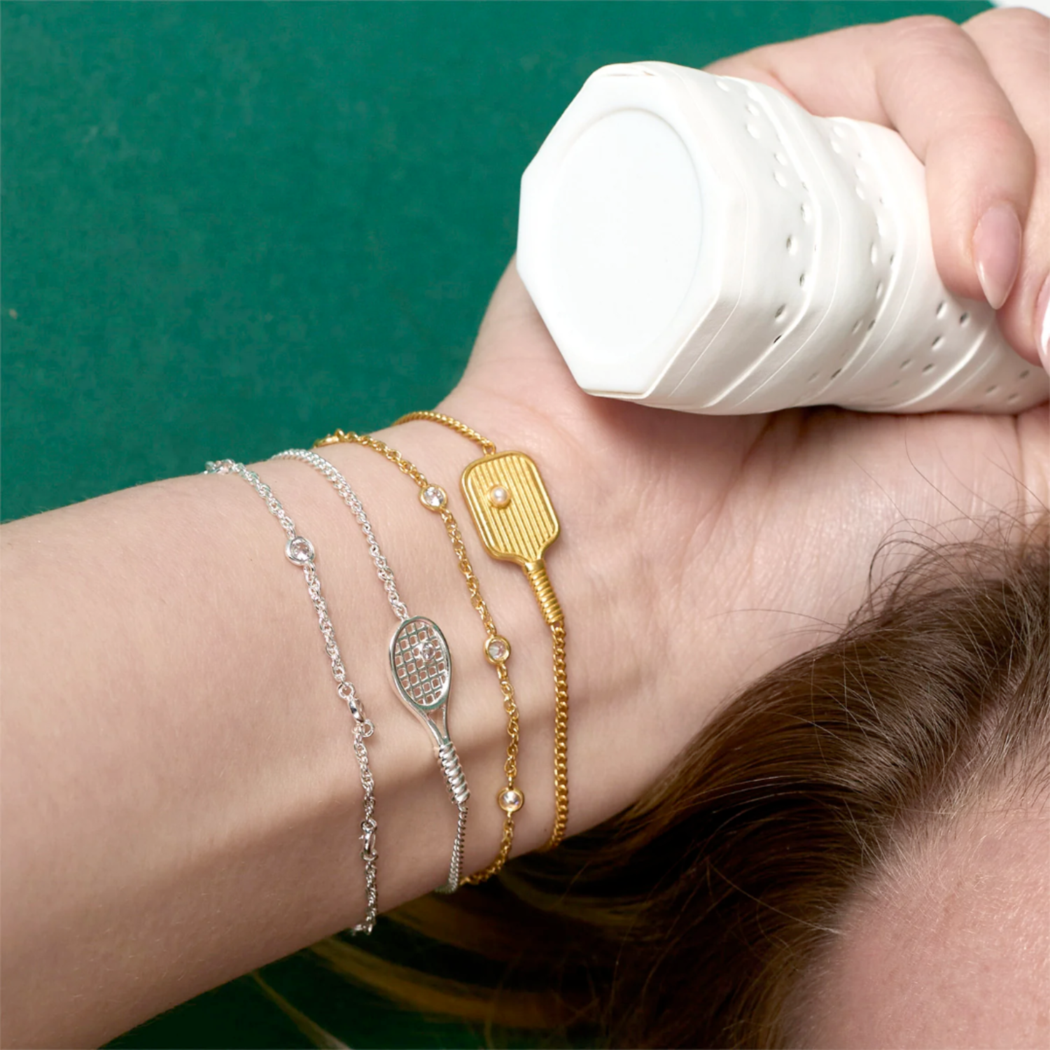PULSERACEクラインパルスレース　札幌市引取限定 Julie Vos Pickleball Delicate Bracelet - CK Collection
