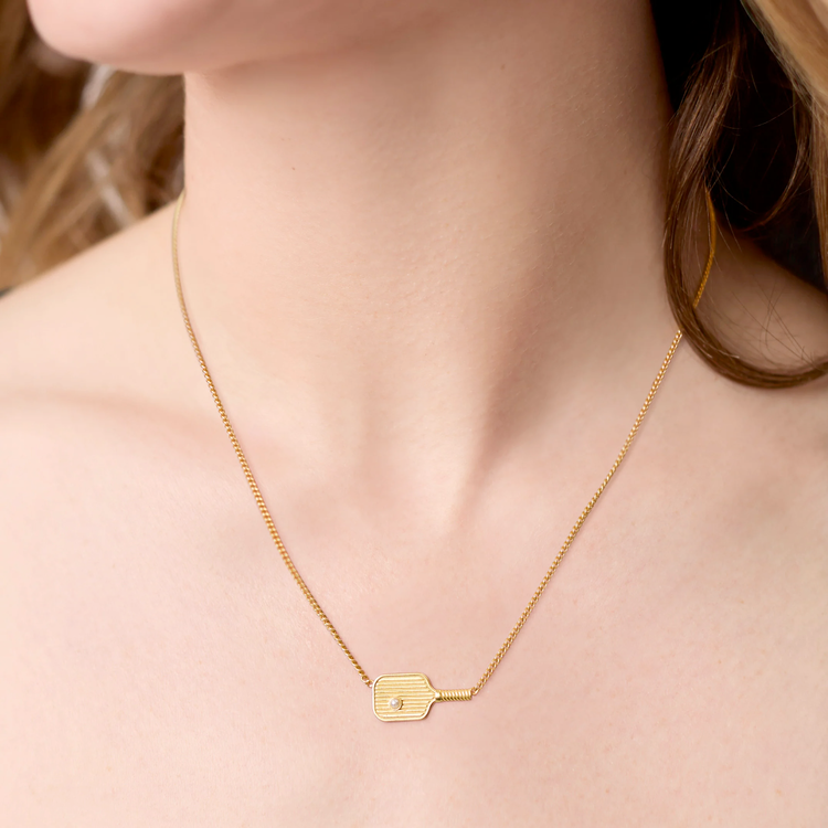 Julie Vos Julie Vos Pickleball Delicate Necklace
