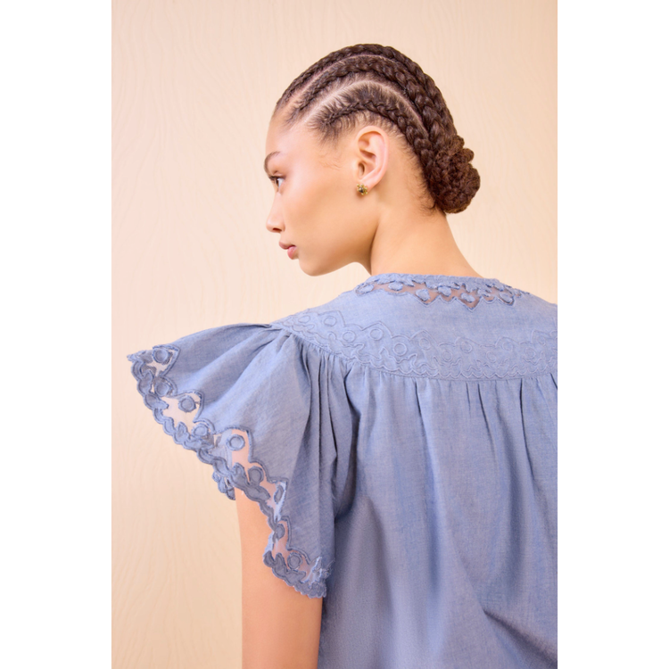 Ulla Johnson Ulla Johnson Effie Flutter Top