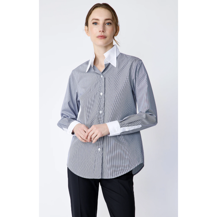 Kal Rieman Kal Rieman Double Collar Shirt
