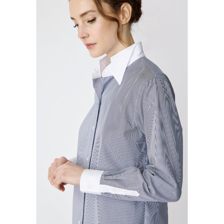 Kal Rieman Kal Rieman Double Collar Shirt