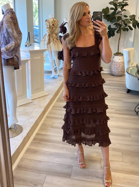 Zimmermann Zimmermann Hypnotic Lace Frill Midi