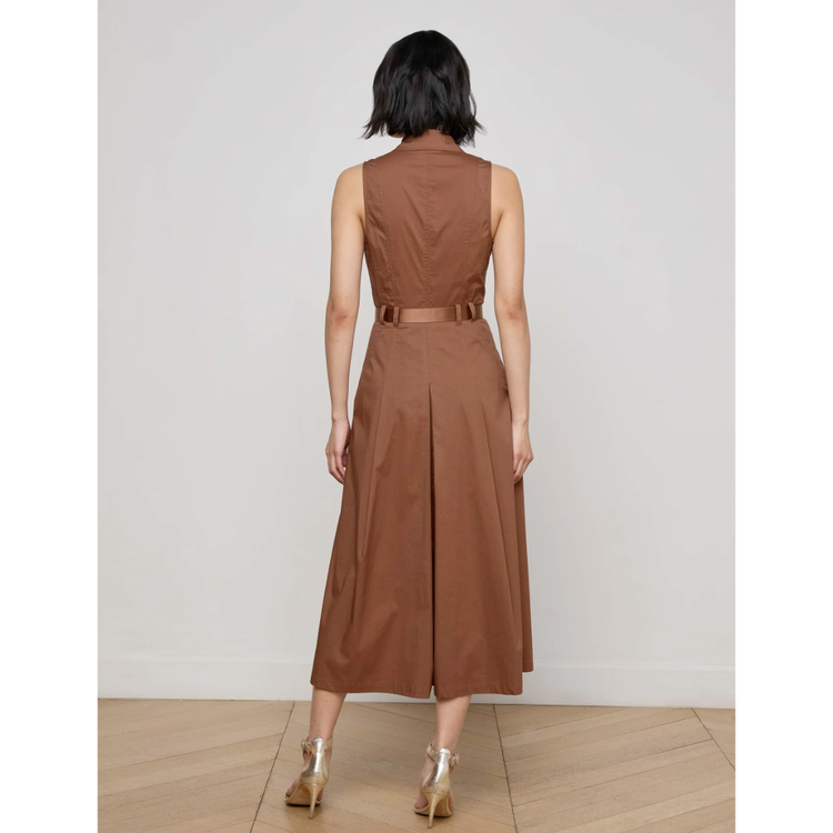 L'AGENCE L'agence Kolton Midi Dress