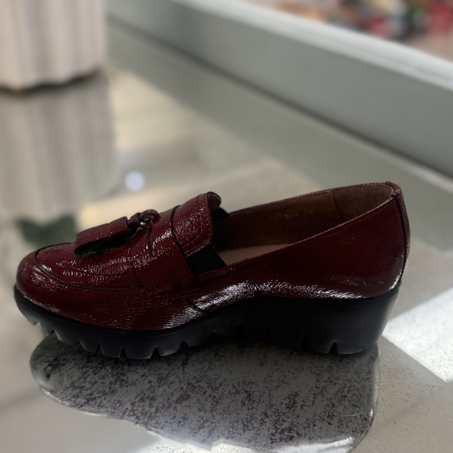 Leather Shoe Wonders Fly Shoes Wonders Fly Shoes NWOB Black