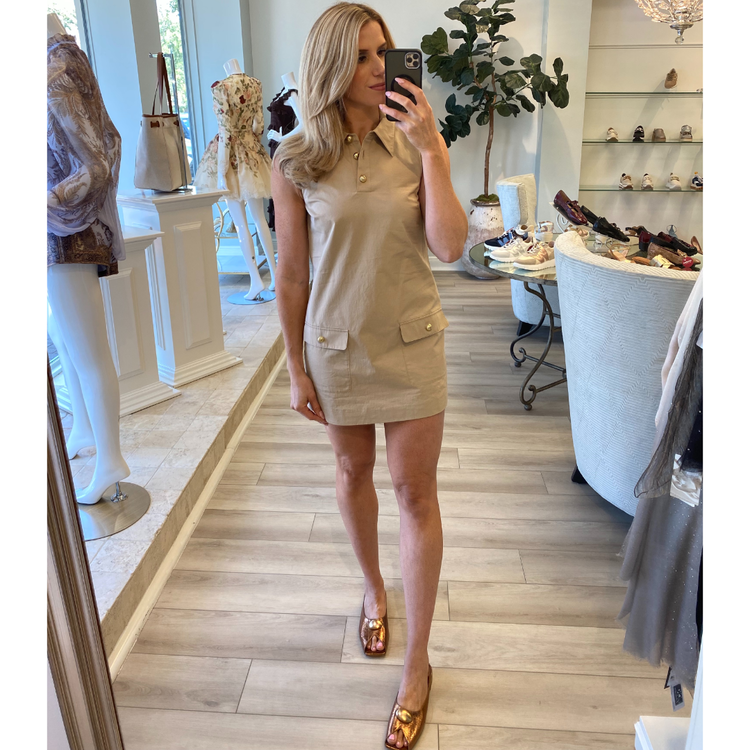 Frame Frame The Utility Shift Dress