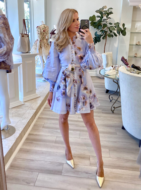 Zimmermann Zimmermann Hypnotic Buttoned Mini Dress