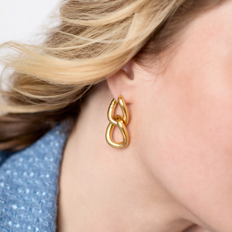 Julie Vos Julie Vos Dolce 2-in-1 Earring