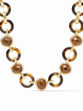 Julie Vos Julie Vos Carnaby Stone Necklace Tortise