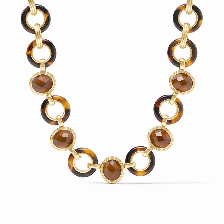 Julie Vos Julie Vos Carnaby Stone Necklace Tortise