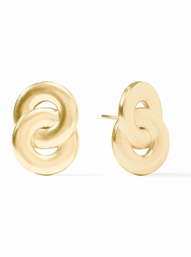 Julie Vos Julie Vos Gold Infinity Earring