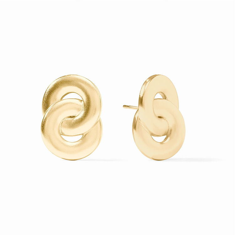 Julie Vos Julie Vos Gold Infinity Earring