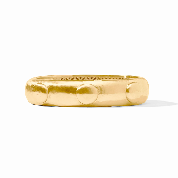 Julie Vos Julie Vos Gold Solara Hinge Bangle