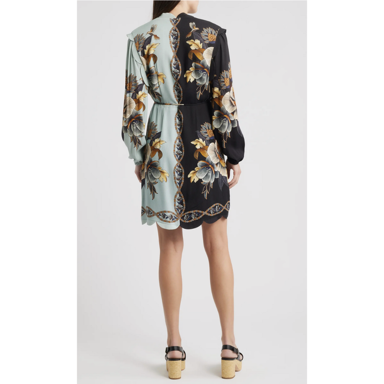 Farm Rio Farm Rio Wrap Mini Dress