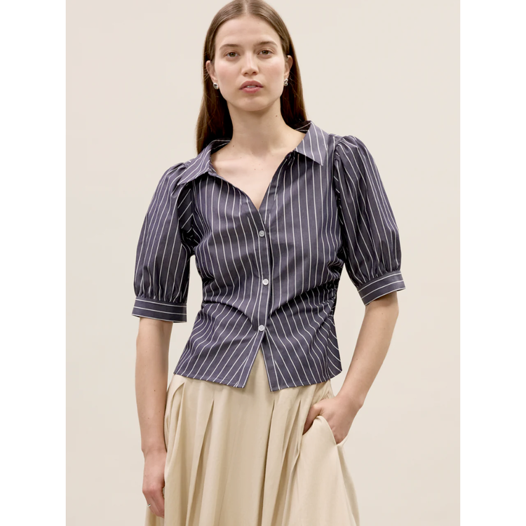 Rebecca Taylor Rebecca Taylor Isla Stripe Poplin Shirt
