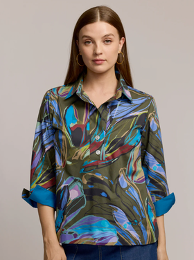 Hinson Wu 3/4 Sleeve Aileen