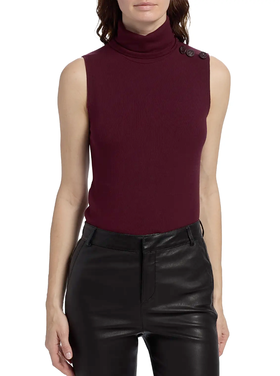 L'AGENCE L'agence Ceci Slvless Turtleneck