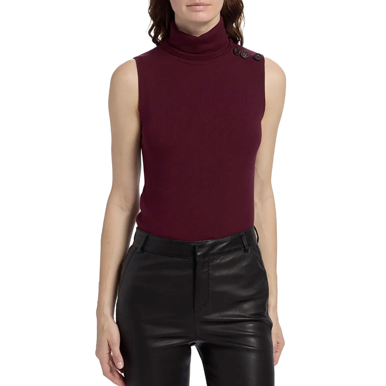 L'AGENCE L'agence Ceci Slvless Turtleneck