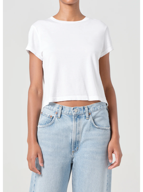 AGOLDE Agolde Adine Shrunken Tee