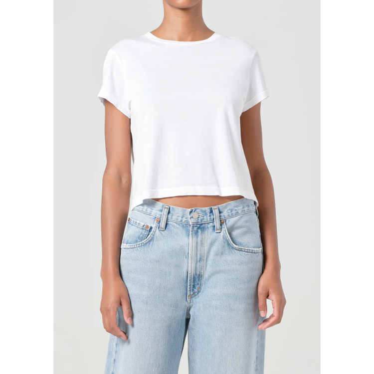 AGOLDE Agolde Adine Shrunken Tee