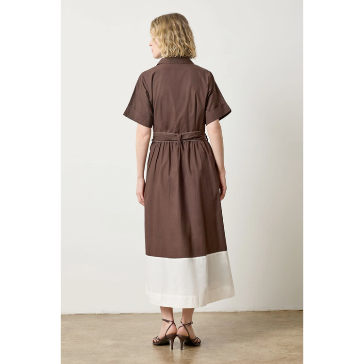 Lilla P Lilla P Collared Maxi Shirt Dress