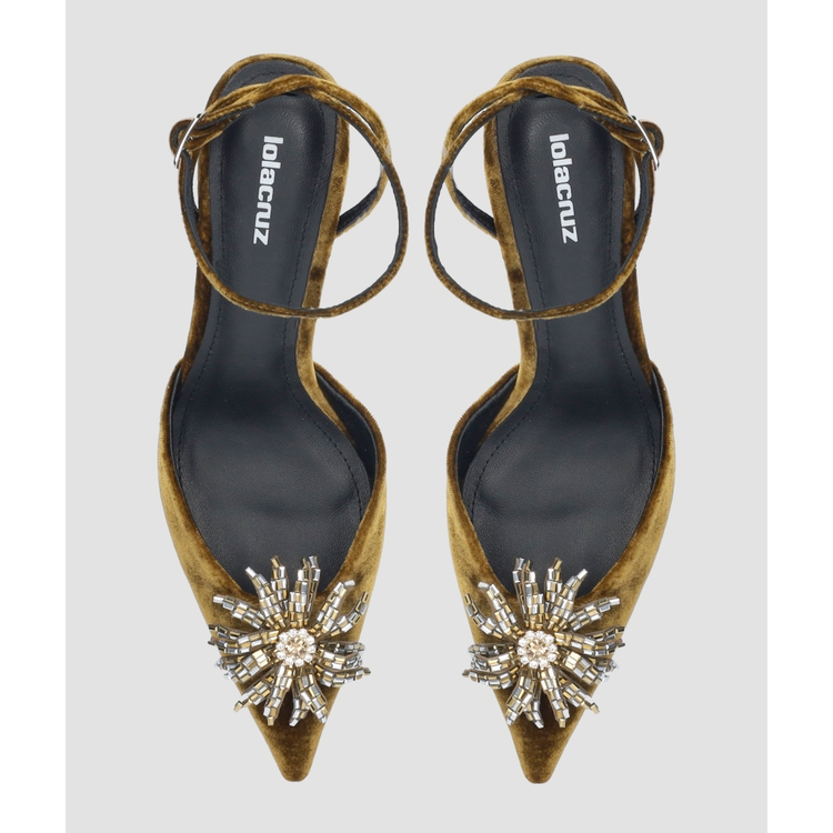 Lola Cruz Velvet + Flower