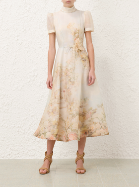 Zimmermann Zimmermann Memento Midi Dress