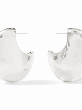 Julie Vos Julie Vos Silver Solara Hoop L