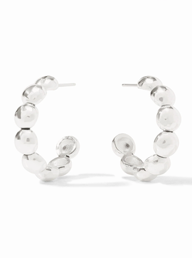 Julie Vos Julie Vos Silver Solara Nova Hoop M