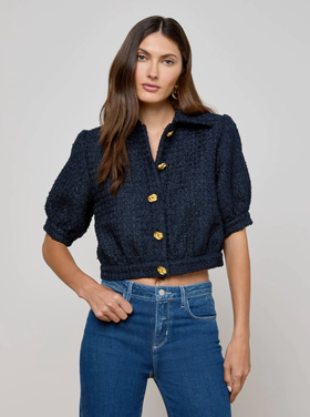 L'AGENCE L'agence Cove Crop Jacket