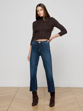 L'AGENCE L'agence Kendra HR Crop Flare