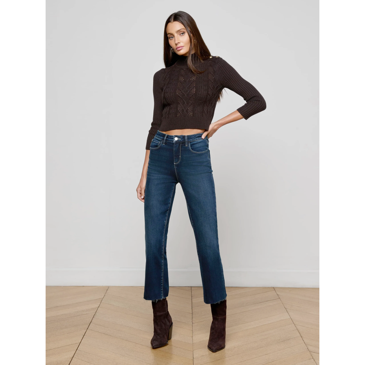 L'AGENCE L'agence Kendra HR Crop Flare