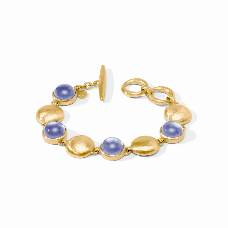 Julie Vos Julie Vos Solara Stone Bracelet Tanzanite Blue