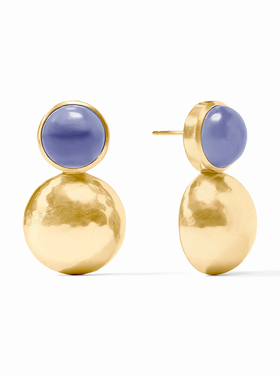 Julie Vos Julie Vos Solara Midi Earring Tanzanite Blue