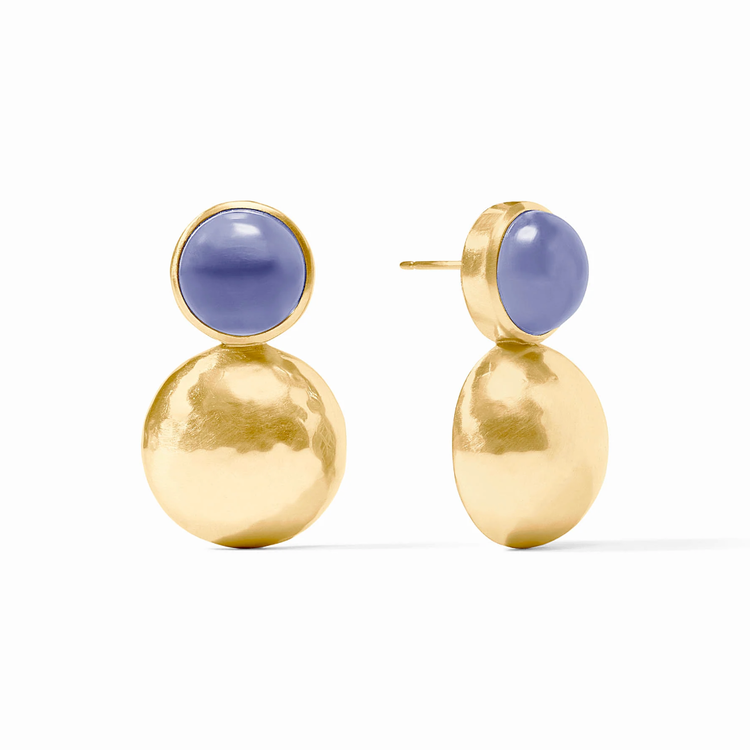 Julie Vos Julie Vos Solara Midi Earring Tanzanite Blue