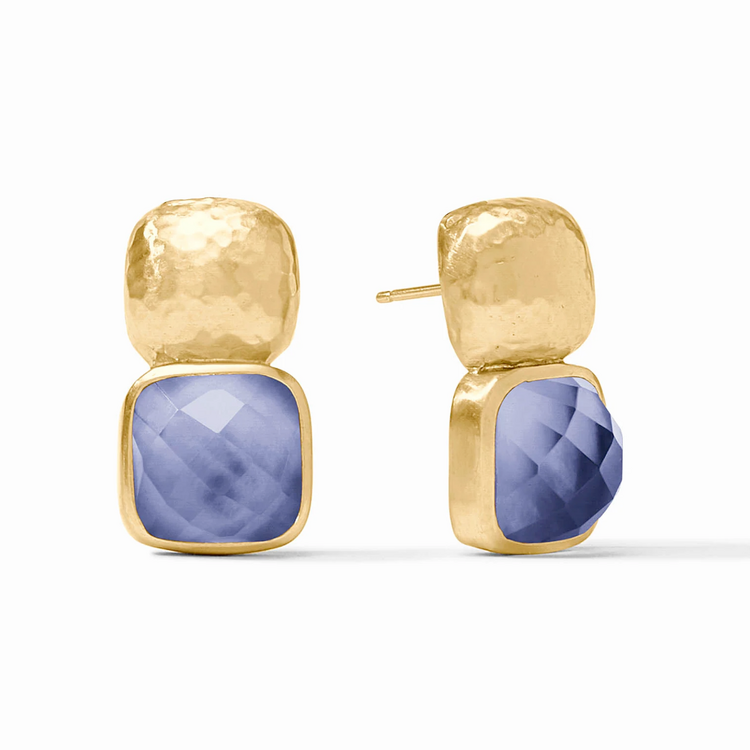 Julie Vos Julie Vos Catalina Earring Tanzanite Blue