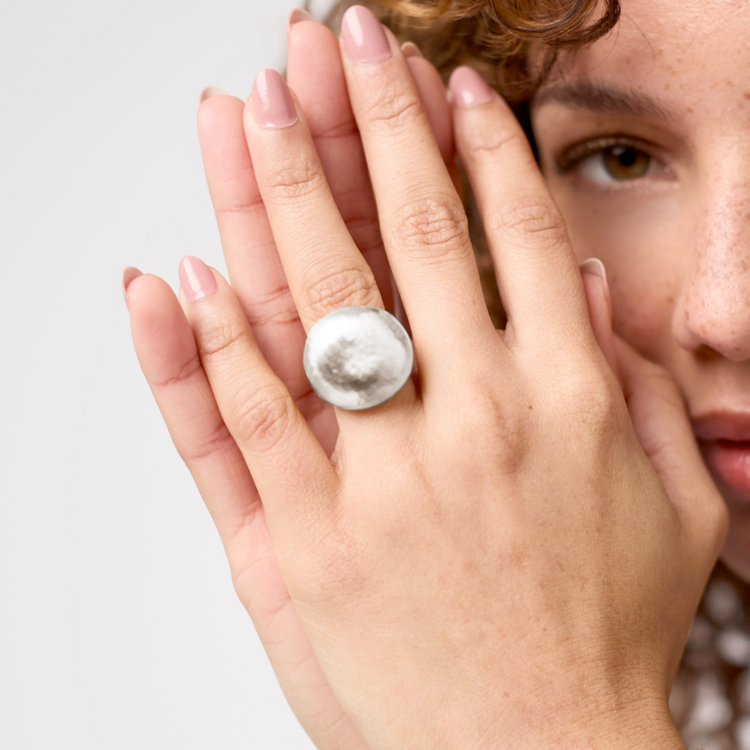 Julie Vos Julie Vos Silver Solara Ring sz 7