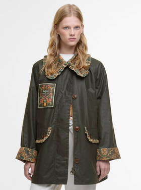 Barbour Barbour x Farm Rio Maria-Clara Waxed Jacket