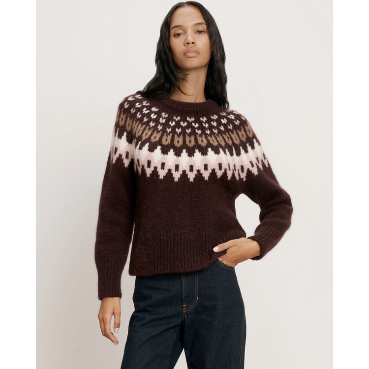 Veronica Beard Veronica Beard Anne Fairisle Pullover