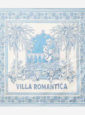 Alemais Alémais Villa Romantica Silk Scarf