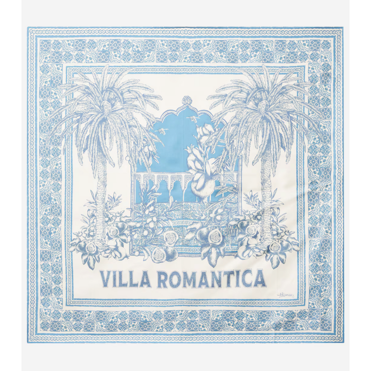 Alemais Alémais Villa Romantica Silk Scarf