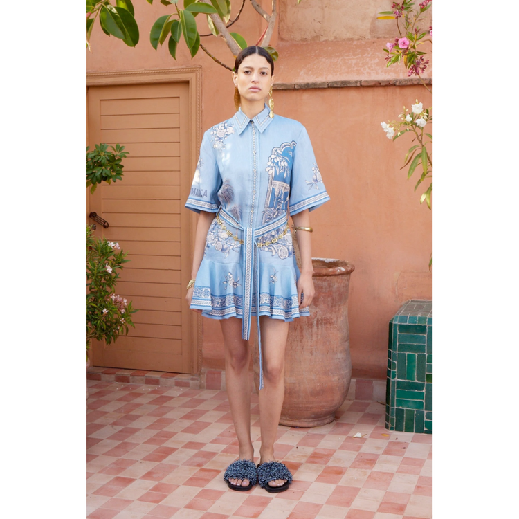 Alemais Alémais Villa Romantica Mini Dress