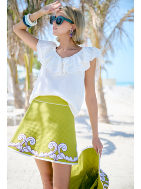 Brooks Avenue Brooks Avenue Park Quilted Mini Skirt