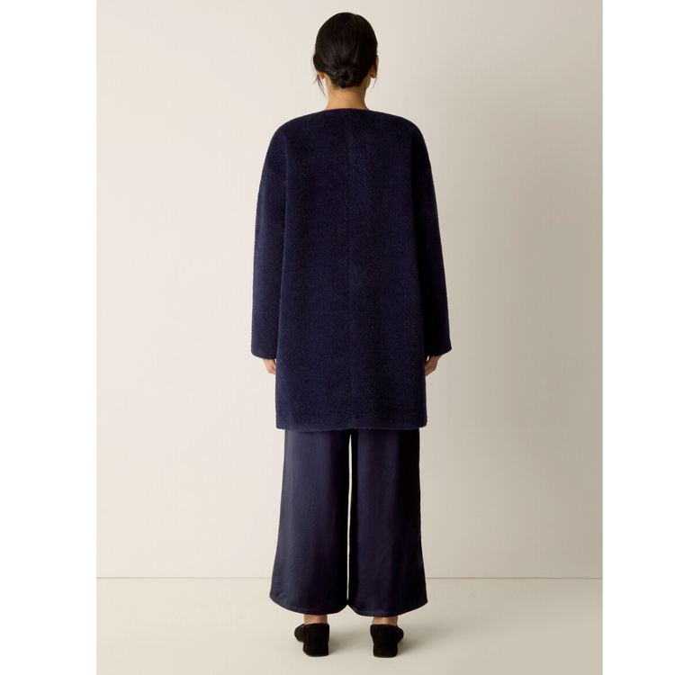 Eileen Fisher Eileen Fisher Round Neck Coat