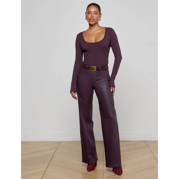 L'AGENCE L'agence Scottie HR Wide Leg