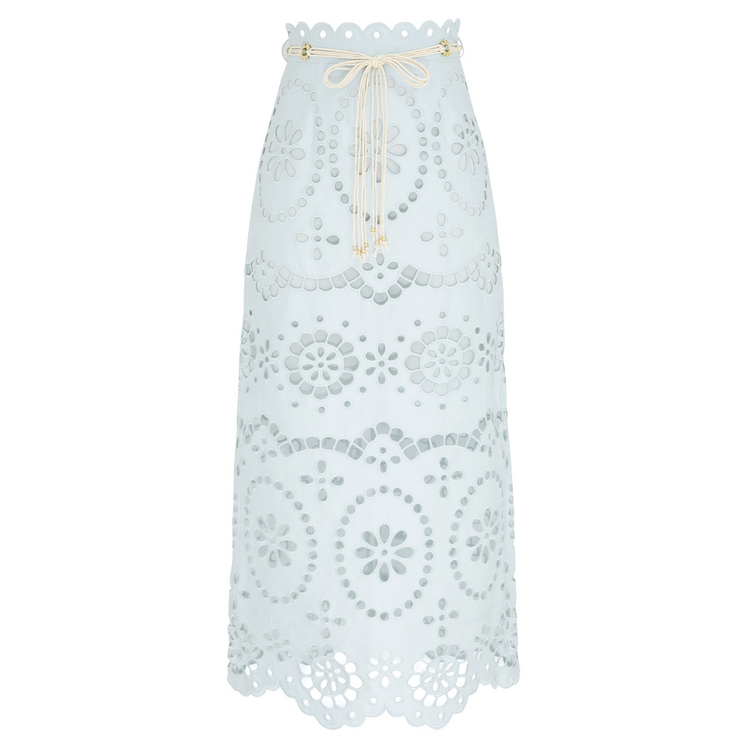 Zimmermann Zimmermann Awaken Embroidered Skirt
