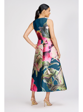 Kay Unger Regina Tea Length Dress