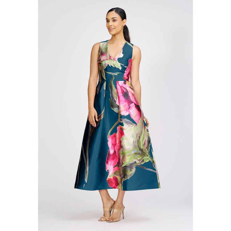 Kay Unger Regina Tea Length Dress