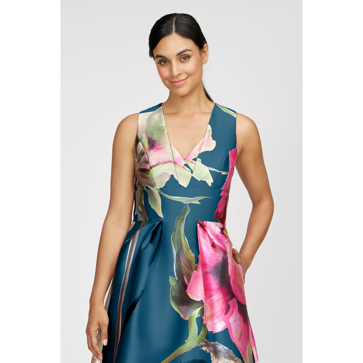 Kay Unger Regina Tea Length Dress