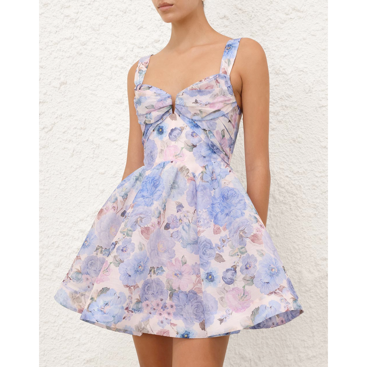 Zimmermann Zimmermann Rebellion Drape Mini Dress